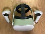 Oculus Meta Quest 2 VR Bril + Elite Strap + extra battery, Spelcomputers en Games, Virtual Reality, Ophalen, Gebruikt, VR-bril