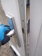 Kozijn met dubbele deuren 2 x, Ophalen of Verzenden, Glas, 120 cm of meer, 215 cm of meer