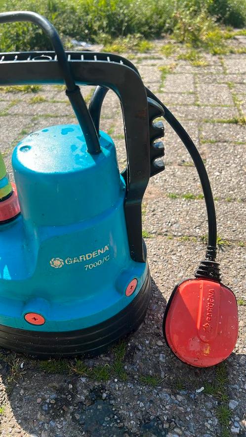 Dompelpomp gardena 7000 c, Tuin en Terras, Waterpompen, Zo goed als nieuw, Ophalen of Verzenden