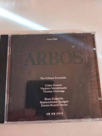 Arvo Pärt - Arbos - ECM New Series CD beschikbaar voor biedingen
