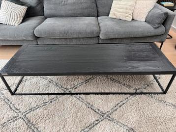 Salontafel te koop, zwart, in goede staat