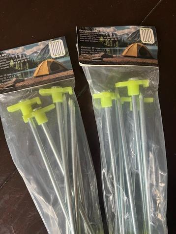 spijkerharingen glow in the dark Nieuw 12 stuks 25 cm beschikbaar voor biedingen
