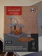 Houten Speelset Katten, Ophalen of Verzenden, Nieuw, Overige typen