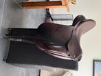 Ideal Crown Suzannah 17” MW bruin dressuurzadel, Dieren en Toebehoren, Paarden en Pony's | Zadels, Ophalen of Verzenden, Gebruikt