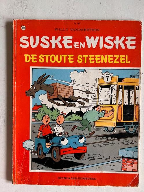 Suske en Wiske -178- De stoute steenezel, Boeken, Stripboeken, Gelezen, Eén stripboek, Ophalen of Verzenden