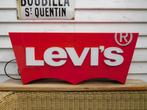 Levi's Lichtbak Reclame Vintage, Verzamelen, Merken en Reclamevoorwerpen, Ophalen, Gebruikt, Lichtbak of (neon) lamp
