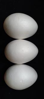 Witte piepschuim eieren 21 cm, Ophalen of Verzenden