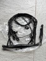 Nieuw anatomisch gevormd lak/croco hoofdstel Full, Dressuur, Onbekend, Nieuw, Ophalen of Verzenden