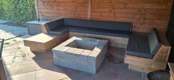 Loungebank Monaco – Robuust steigerhout met luxe uitstraling beschikbaar voor biedingen