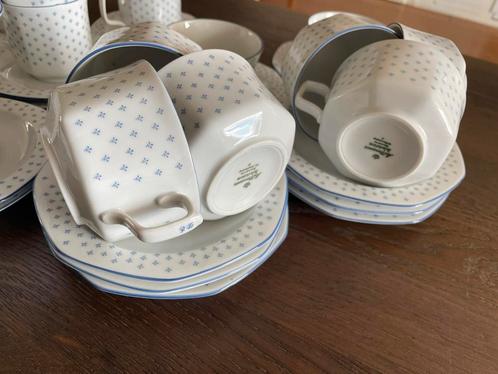 D.E. 6 dlg. Koffie/thee servies Aurelia Seltmann, Antiek en Kunst, Antiek | Servies compleet, Ophalen of Verzenden