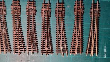 7 Peco streamline wissels 10 graden beschikbaar voor biedingen