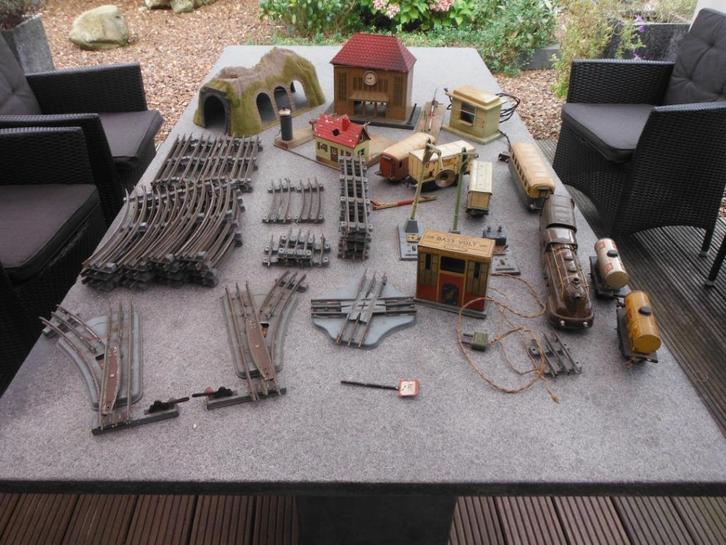 JEP Brevete Unis France locomotief / trein , rails, 1920/30, Antiek en Kunst, Antiek | Speelgoed, Verzenden