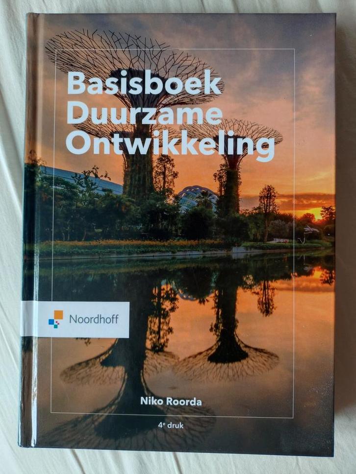 Dr. Niko Roorda - Basisboek duurzame ontwikkeling HBO TBK, Boeken, Studieboeken en Cursussen, Nieuw, HBO, Beta, Ophalen of Verzenden
