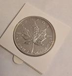 Maple Leaf 1989 1oz zilver, Ophalen of Verzenden, Noord-Amerika, Zilver