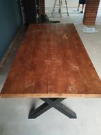 Mango Houten Tafel 200x100cm, Ophalen, 100 tot 150 cm, Zo goed als nieuw, Vijf personen of meer