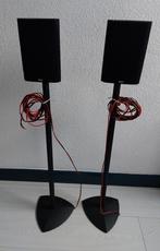 JAMO set luidsprekers op standaard (zie foto's), Ophalen, Gebruikt, 60 tot 120 watt, Front, Rear of Stereo speakers