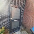 Oude hard houten voordeur, Doe-het-zelf en Verbouw, Deuren en Horren, Ophalen, Gebruikt, 80 tot 100 cm, Buitendeur