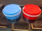 Tupperware koektrommel 2x, Ophalen of Verzenden, Zo goed als nieuw