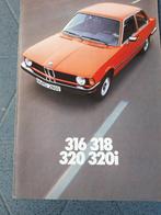 folder BMW 3-serie 1976 : 316 - 318 - 320 - 320i - NL 2/76, Ophalen of Verzenden, Zo goed als nieuw, BMW