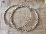 2 goudkleurige metalen armbanden, Sieraden, Tassen en Uiterlijk, Armbanden, Ophalen of Verzenden, Nieuw, Goud, Overige materialen