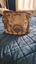 Piti cuiti leren ibiza tassen, Ophalen of Verzenden, Zo goed als nieuw, Beige