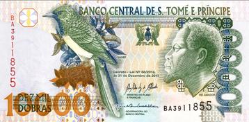 10.000 Dobras Sao Tomé 2013 Bankbiljet UNC #ST2b beschikbaar voor biedingen