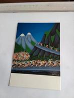 TOUR DE FRANCE.   /JEAN KAMPS. 1985, Verzamelen, Ansichtkaarten | Themakaarten, Ophalen of Verzenden, 1980 tot heden, Overige thema's