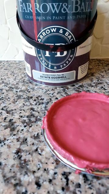 Farrow and ball radicchio no 96 estate eggshell beschikbaar voor biedingen