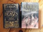 Jk rowling 2 x engels boek fantastic beasts en harry potter, Gebruikt, Ophalen of Verzenden, Boek of Poster