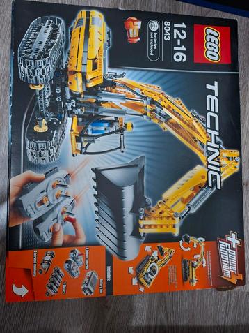 Lego 8043 Rupskraan Power Functions - Compleet! beschikbaar voor biedingen