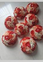 kunstbloemen bloembollen decoratie bruiloft kandelaar midden, Ophalen of Verzenden, Nieuw