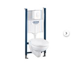 Grohe Inbouwreservoir met Hangtoilet, Ophalen of Verzenden, Nieuw, Toilet
