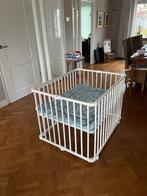 Loopbox met kleed op wieltjes, Kinderen en Baby's, Ophalen of Verzenden, Zo goed als nieuw, Vierkant, Boxkleed