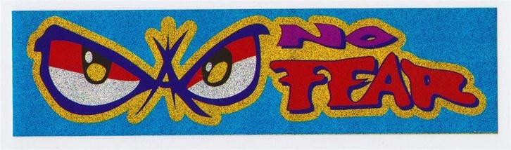 No Fear metallic sticker #2, Verzamelen, Stickers, Nieuw, Overige typen, Verzenden