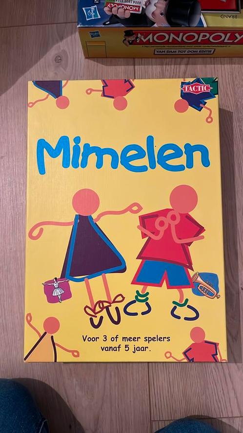 Mimelen, Hobby en Vrije tijd, Gezelschapsspellen | Bordspellen, Zo goed als nieuw, Ophalen
