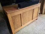 Blank eikenhouten dekenkist, Huis en Inrichting, Woonaccessoires | Kisten, Ophalen, Gebruikt, Minder dan 50 cm, Minder dan 50 cm
