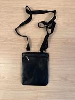 Zwarte leren crossbody tas heren – business / casual – 2319, Kleding | Heren, Overige Herenkleding, Ophalen of Verzenden, Nieuw