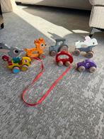 Houten speelgoed autos goki djeco, Ophalen of Verzenden, Zo goed als nieuw, Overige typen