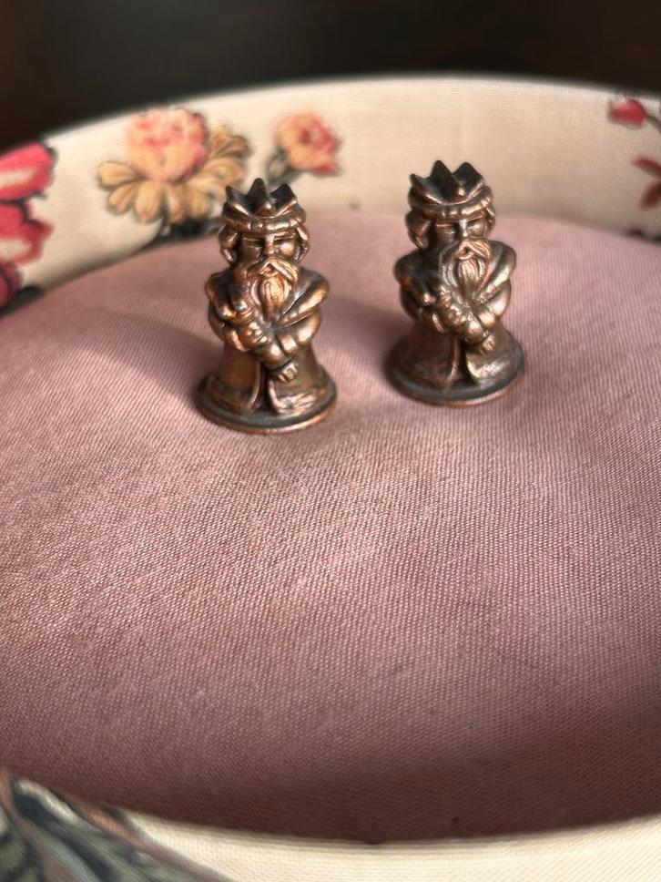 Set zeer bijzondere miniatuur  beeldjes, Verzamelen, Beelden en Beeldjes, Gebruikt, Ophalen of Verzenden