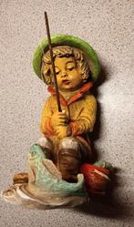 Vintage Visser vangt vis beeldje jaren 60-70, Verzamelen, Verzenden, Gebruikt, Fantasy