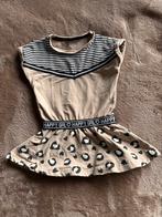 Baby blue jurkje creme zwart 86, Kinderen en Baby's, Babykleding | Maat 86, Ophalen of Verzenden, Zo goed als nieuw, Meisje, Jurkje of Rokje