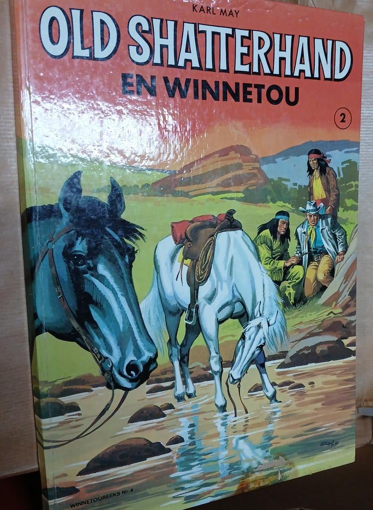 Old Shatterhand en Winnetou - Deel 2, Boeken, Stripboeken, Ophalen of Verzenden