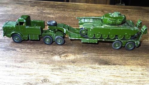 Dinky Super Toys Thornycroft Mighty Antar Tank Transporter N, Hobby en Vrije tijd, Modelauto's | 1:43, Gebruikt, Auto, Dinky Toys