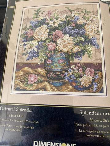 BORDUURPAKKET DIMENSIONS GOLD ORIENTAL SPLENDOR beschikbaar voor biedingen