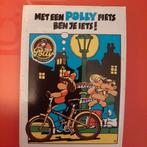 Vintage sticker met een Polly fiets ben je iets! sticker 3, Ophalen of Verzenden, Zo goed als nieuw, Overige typen