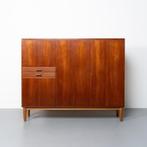 Vintage Deense kast ontworpen door Børge Mogensen, Ophalen, Gebruikt, 150 tot 200 cm, Teakhout