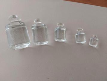 Glazen Gewichten Set - Vintage beschikbaar voor biedingen