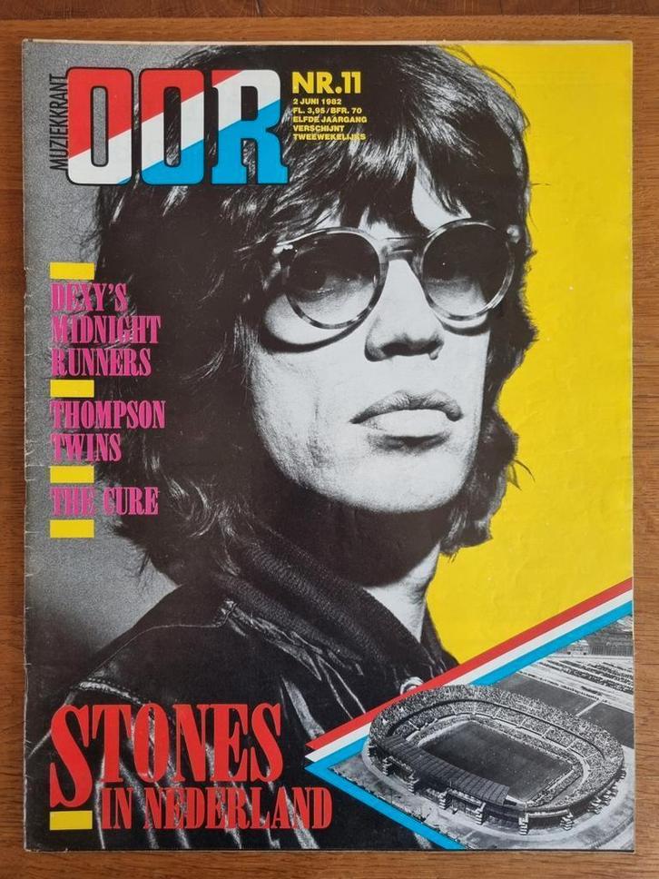 Muziekkrant Oor jaargang 1982 Cave Bush Jagger Sylvian, Boeken, Tijdschriften en Kranten, Gelezen, Muziek, Film of Tv, Ophalen