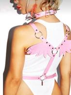 Seductive Angel's - Halloween kostuum - Harnas vrouw - Lak, Kleding | Dames, Carnavalskleding en Feestkleding, Nieuw, Maat 36 (S)