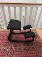 Varier Balans Stokke Kniestoel - Ergonomisch, Ophalen, Gebruikt, Zwart, Eén